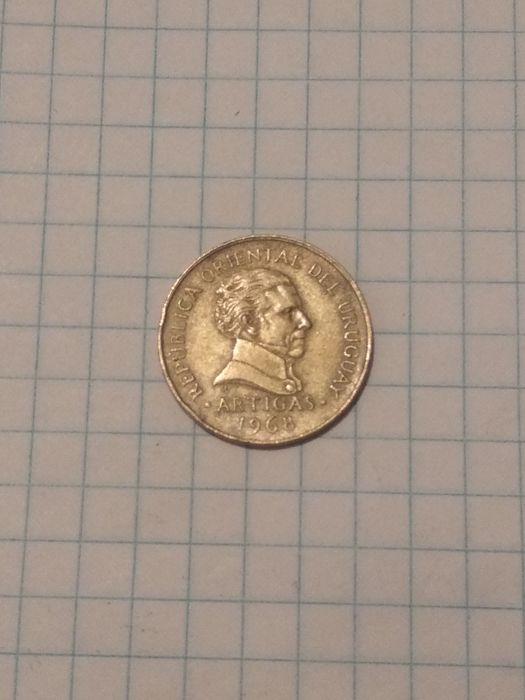 Коллекционная монета 5 PESOS 1968 (ОРИГИНАЛ)
