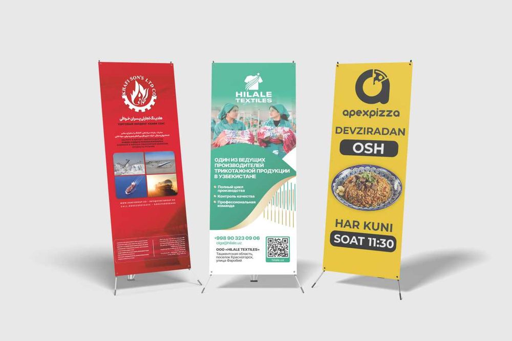 Pechat bannerov/Banner/Reklama