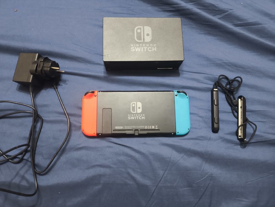 Nintendo Switch V2 (2-я ревизия) + Чип (Ultra) + 128 GB