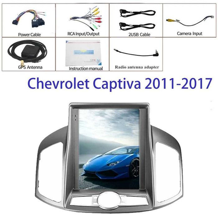 Мултимедия за Chevrolet Captiva Android Tesla 9.7" Навигация Шевролет