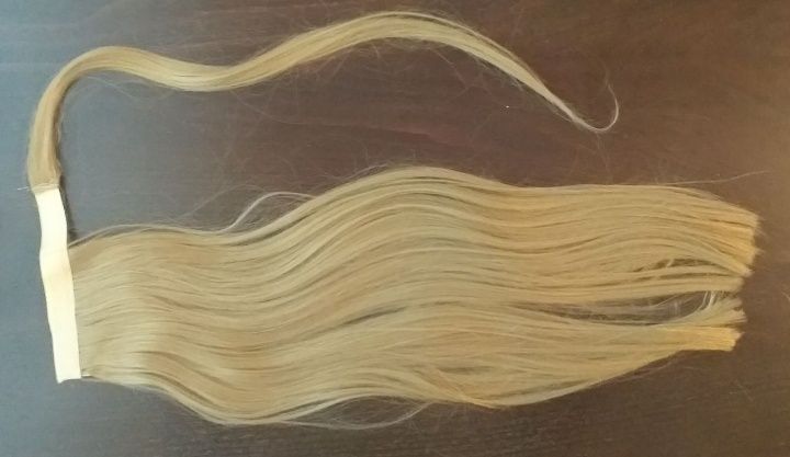 Опашка за коса - пепеляво/пясъчно русо