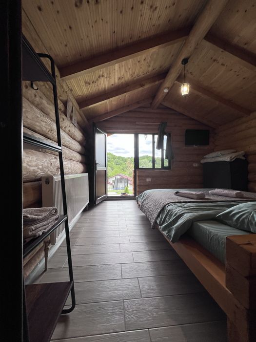 Cabanute cu piscina incalzita