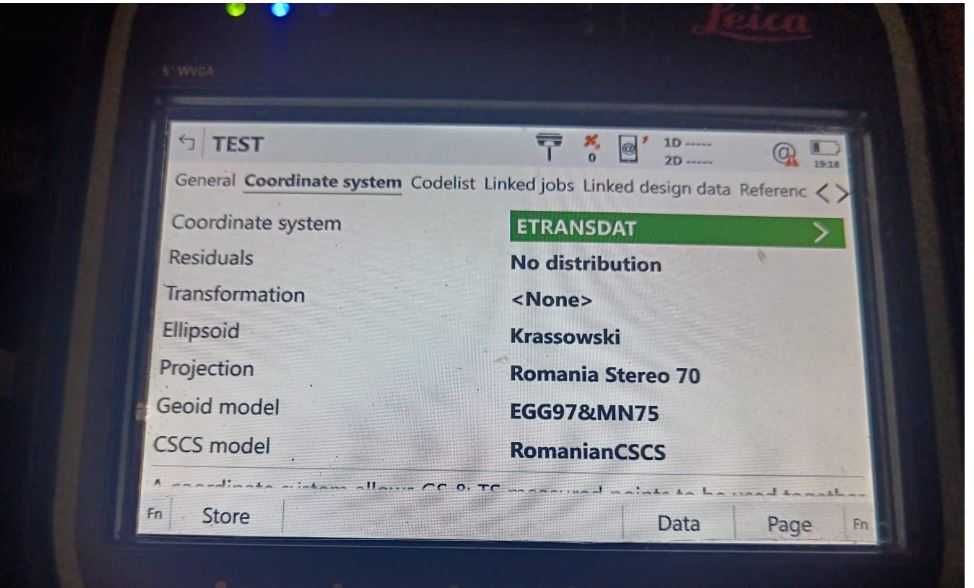 Leica CS 20 cu antena GS14