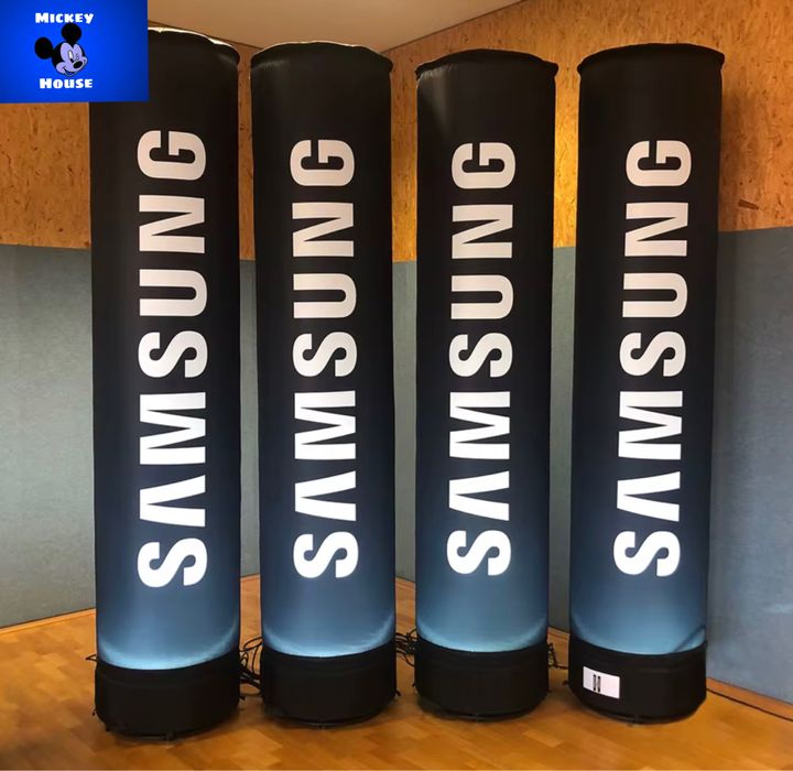 Надувные рекламные колоны