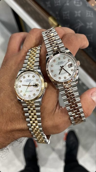 Rolex Date-Just 36 Mother of Pearl Dial ETA 3235