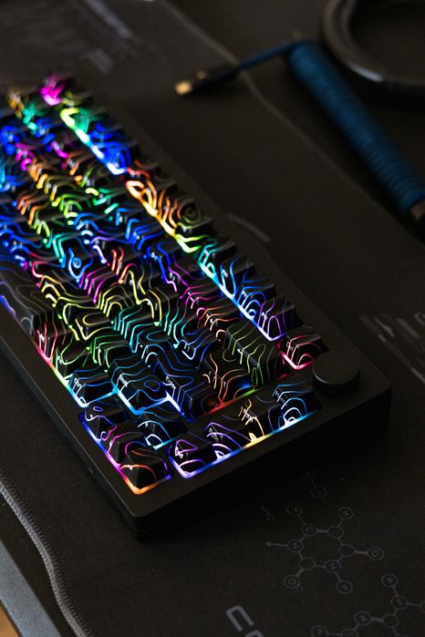 Игровая, механическая, алюминиевая клавиатура Akko Monsgeek M1W V3