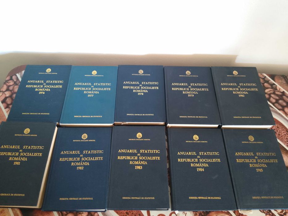 Vând cărți rare,Anuar de statistică R.S.R.