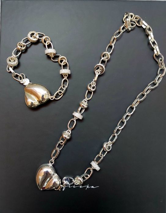 Дамски сребърен комплект