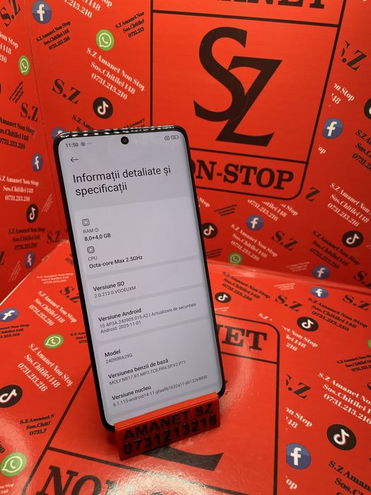 Redmi Note 14 Pro 5G Amanet SZ Non Stop