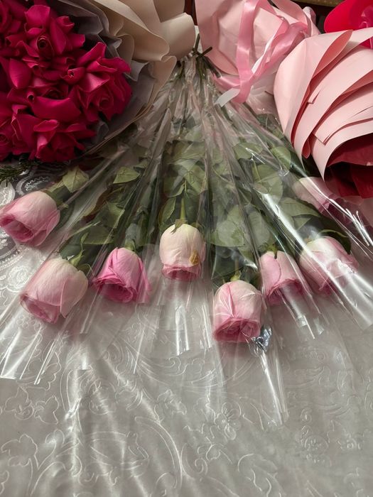 Гүлдер.  Букеты.