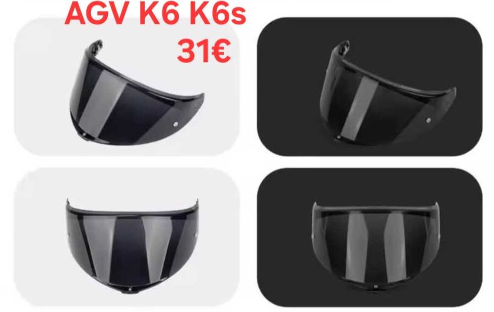 Визьори за NEW AGV  K3  E2206 и K6 K6s