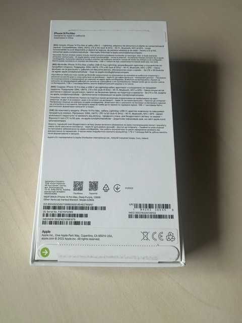 Iphone 14 Pro Max 128GB Deep Purple