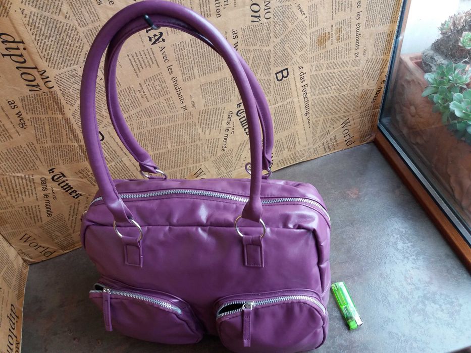 дамска чанта,лилава,цикламена,розова