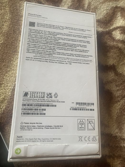 Iphone 16 pro max