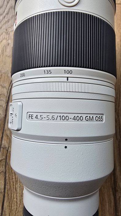 Обектив Sony FE 100-400 mm f/4.5-5.6 GM OSS калъф и UV filter подарици