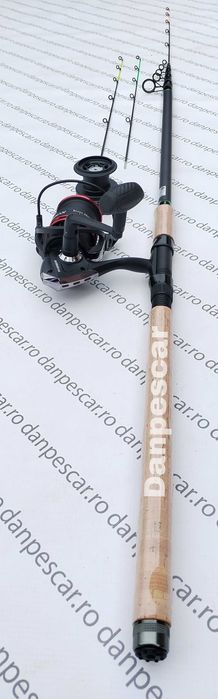 SET FEEDER Lanseta RH Harrier Tele Ultra SLIM 3,90m Mulinetă  LA5000