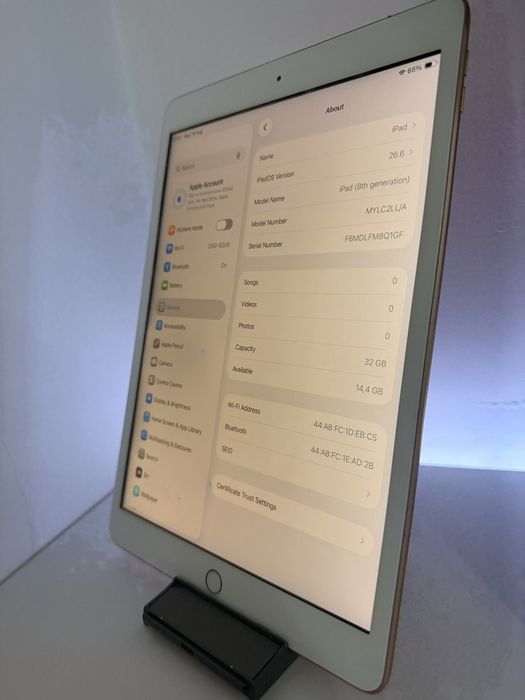 vand ipad 8 32gb