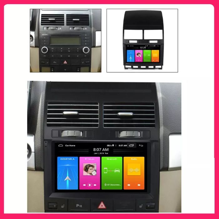 Navigatie VW Touareg ( 2002 - 2018 ) 4GB Garantie Camera Marsarier