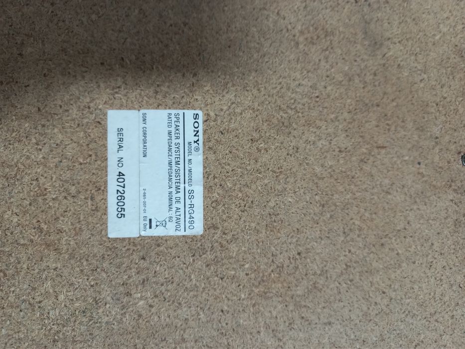 Vand boxa Sony ss-rg490