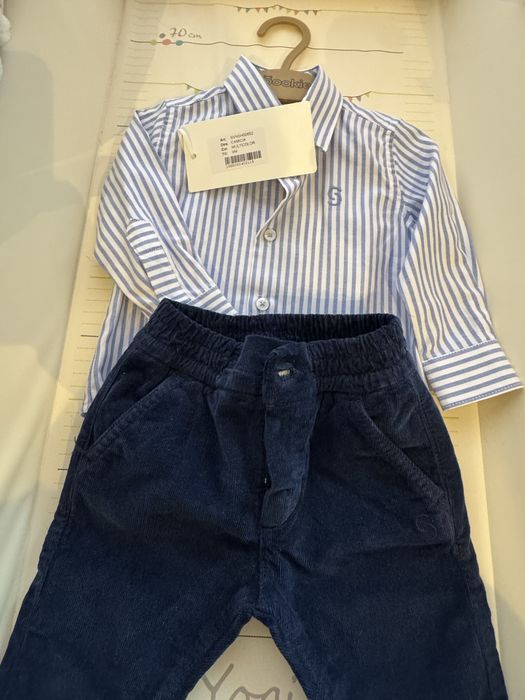 Официален костюм риза и панталон италианска Siviglia 9 месеца