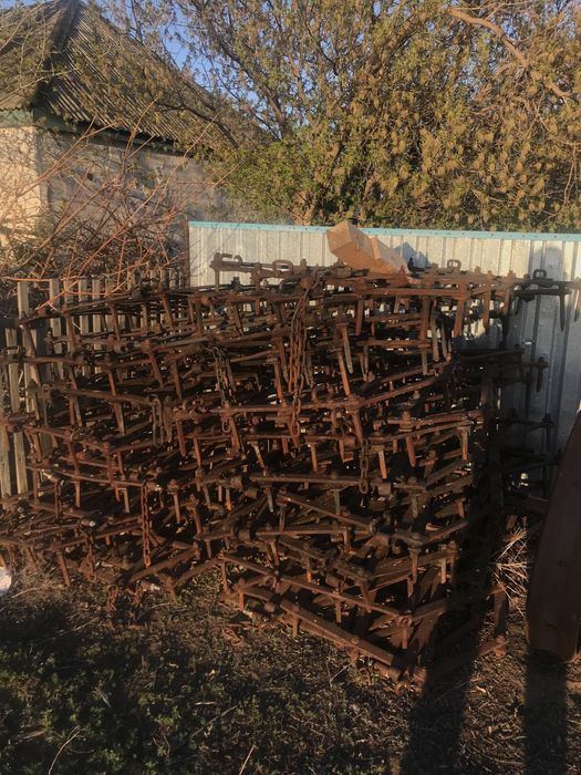 Продам борону двух рядный иголочную