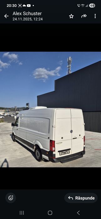 Volkswagen Crafter, 2018, Instalație Frigorifica Konvecta, 78000 Km.