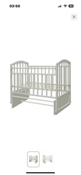 Продается кроватка и бортики универсальные