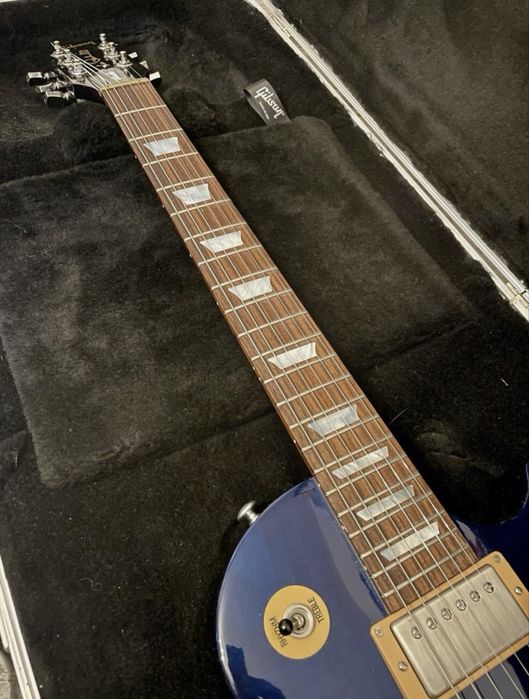 2015 Gibson Les Paul Studio Manhattan Midnight Blue