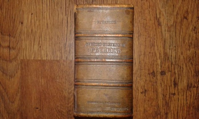 Френско български речник 1906 г.