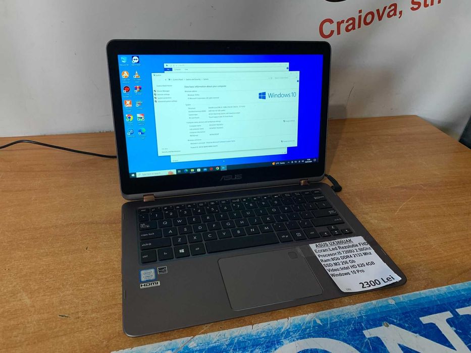 Laptop 2in1 FullHD Touchscreen ASUS ZenBook FlipUX360UAK Garantie 2ani