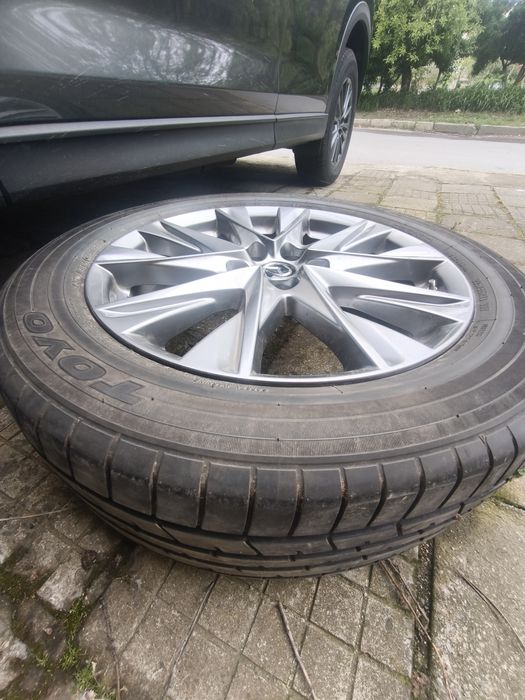 Джанти от Mazda cx5 19 + Гуми 225/55/19 като нови