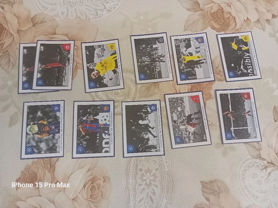 Оригинални стикери от Шампионска лига 2024!