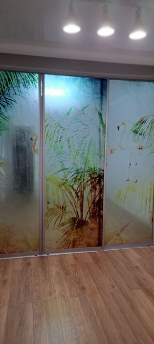 Купе перегордка из стекла