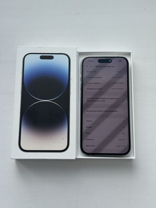 iPhone 14 Pro 256gb белый