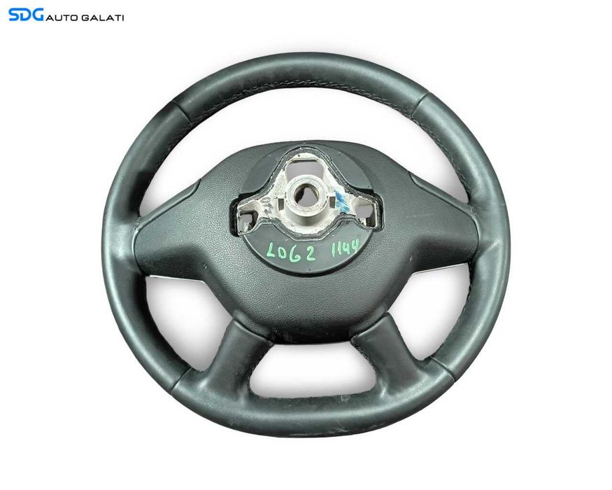 Volan Piele cu Comenzi Fara Airbag Dacia Logan 2 II Facelift 2016 - 2020 Cod 484006290R [LR6610]