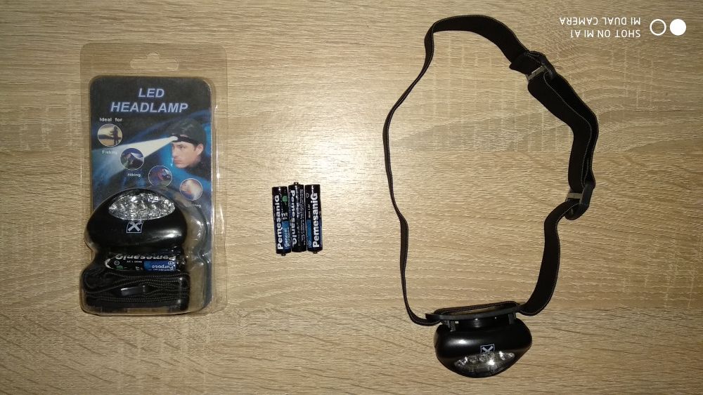 Lanterna , lampa de frunte, Led , NOUA