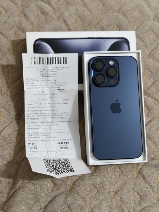 Iphone 15 Pro 256 gb ёмкость 90 EAC