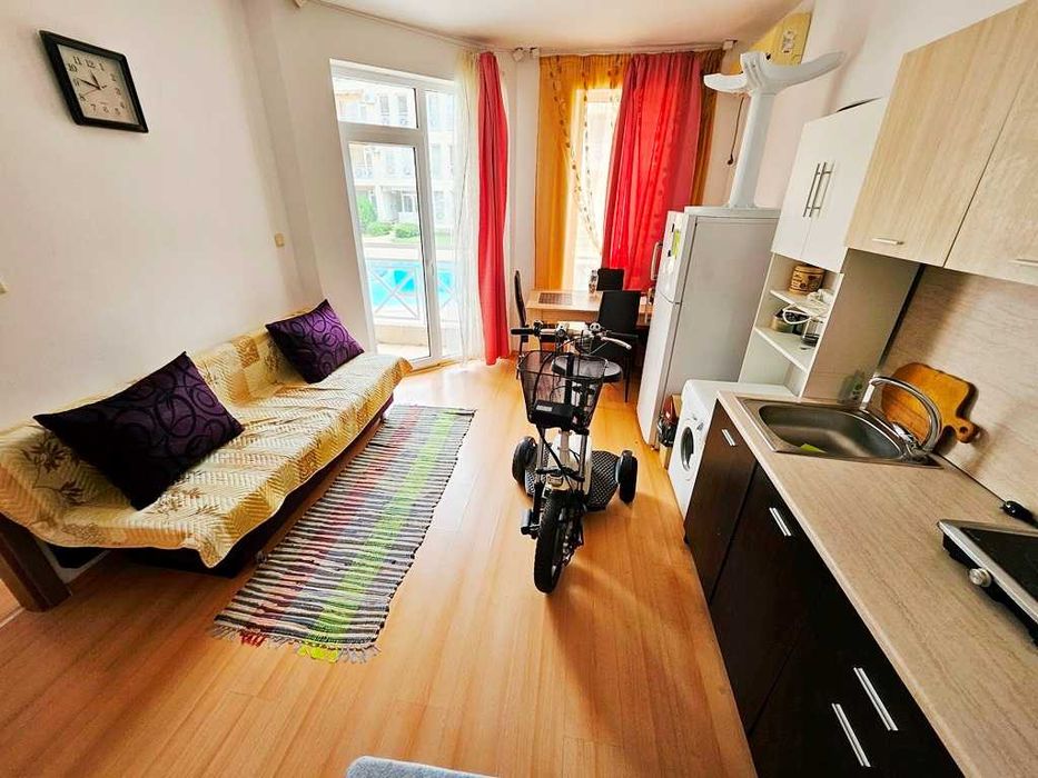 Обзаведен двустаен апартамент в комплекс ”Sunny Day 6”