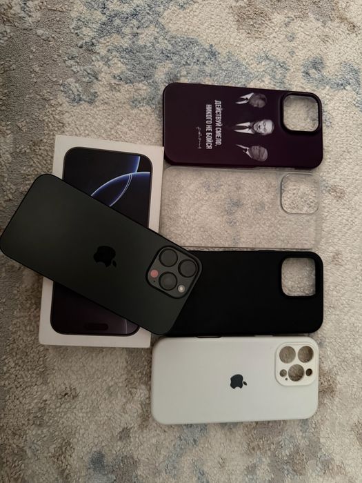 Iphone 16 pro max Black 256