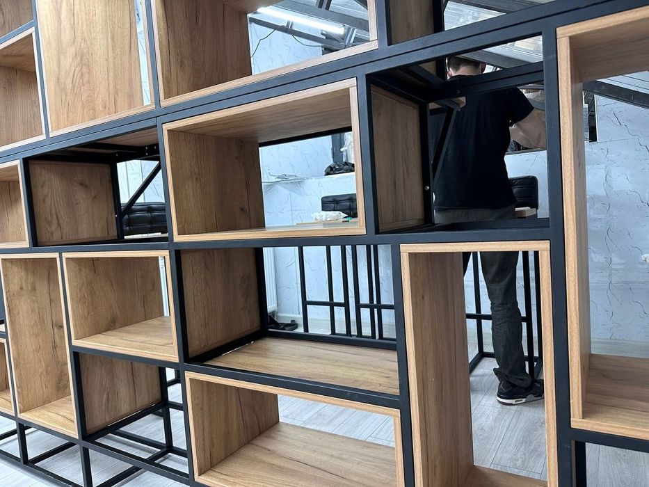 Мебель для магазинов. Стеллажи. Торговое оборудование. Лофт мебель