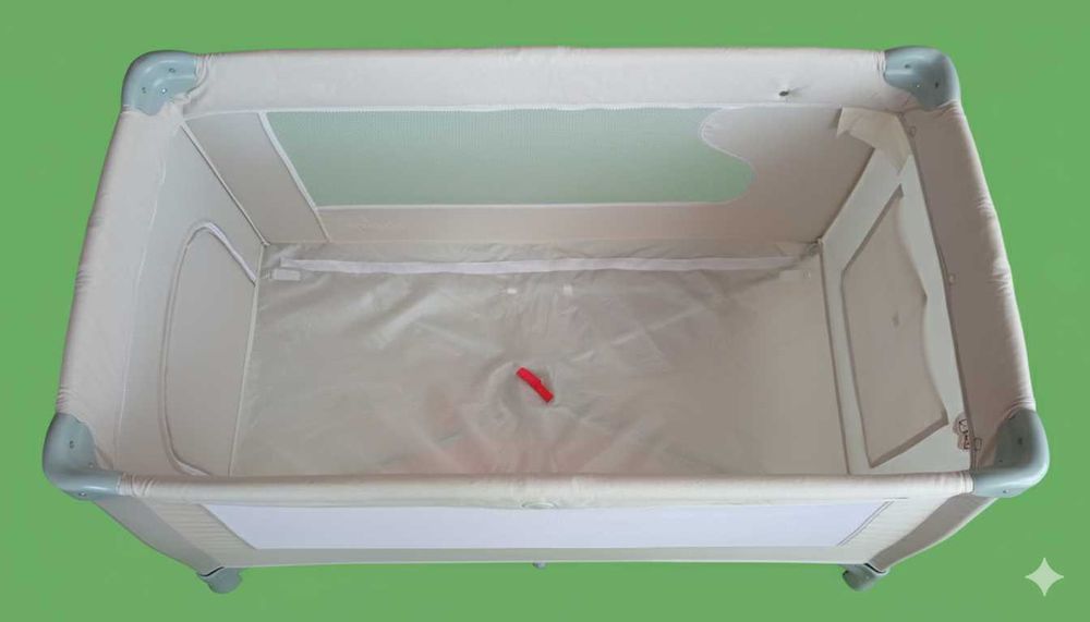 Детска кошара Cangaroo iSleep (бебешка кошара на 2 нива, с повивалник)