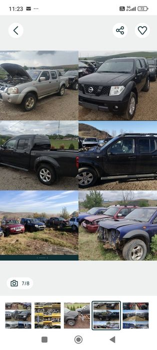 Roti jante anvelope nissan navara pathfinder