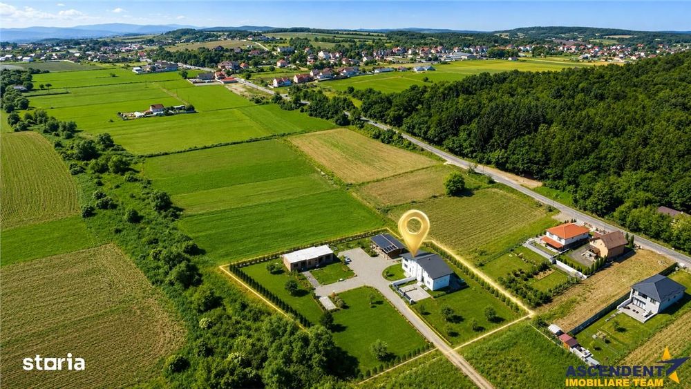 Casa noua, moderna, P + 1E, langa padure, Voiniceni, 6km de Targu Mure