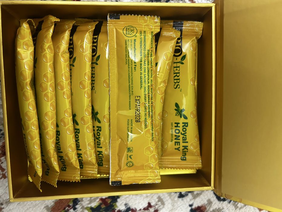 Royal King Honey BIO-HERBS 100% Оригинал