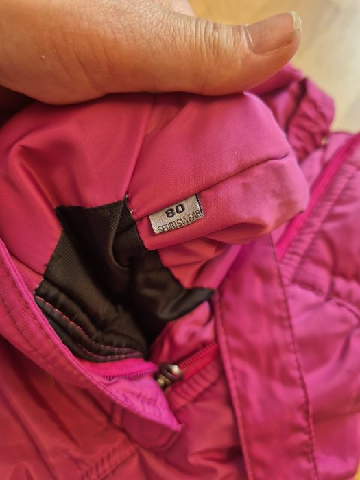 Pantaloni salopeta impermeabili ski fata marimea 80