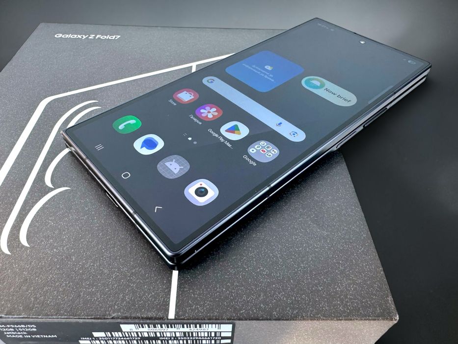 Samsung Galaxy Z Fold 7 5G 512GB Black Отличен! 2г. Гаранция!