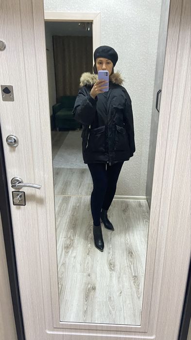 Пуховик зимний короткий