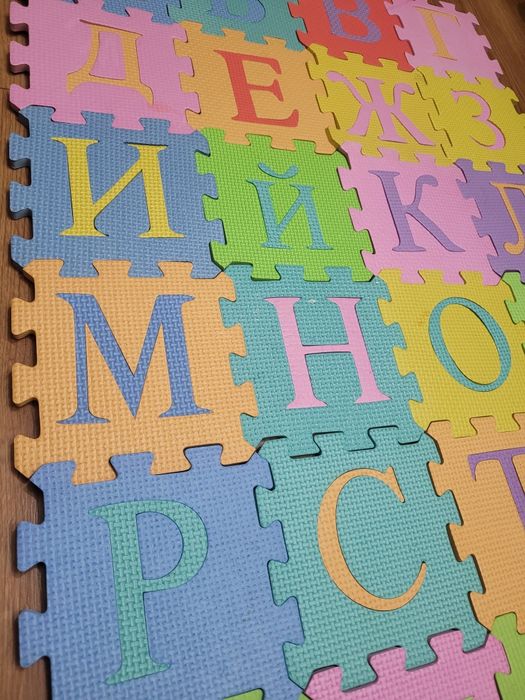 Коврик-Пазл Алфавит