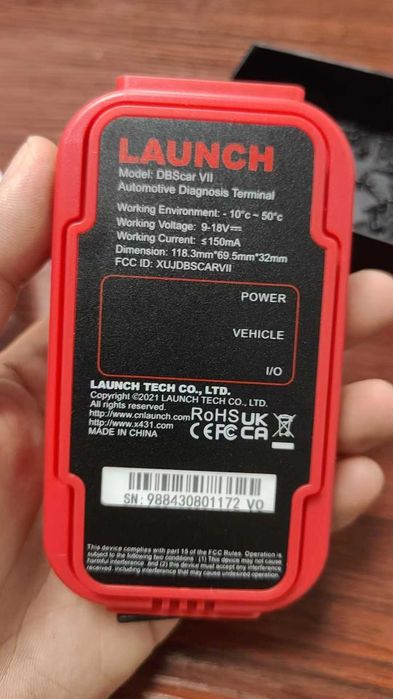Noua Interfata Launch X431 DBScar VII DBScar7 OBFCM Limba Romana Full