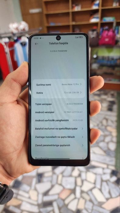 Redmi note 12 pro 256 gb
